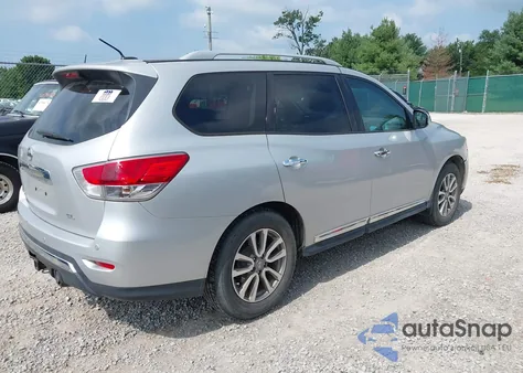 2014 Nissan Pathfinder Sl из США, поврежденный, VIN 5N1AR2MN6EC735904